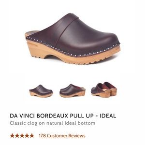 Troentorps clogs leather size 41